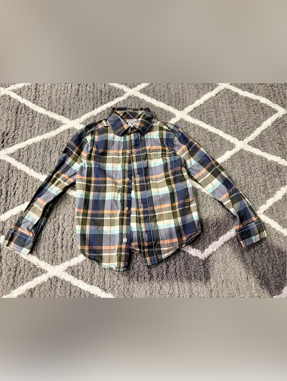 Carter's Plaid Button Down Shirt